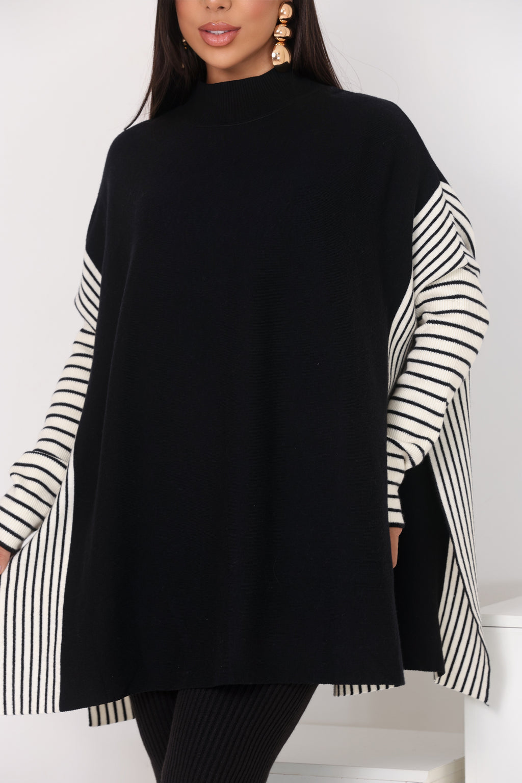 Blusa Oversize Tricô Modal