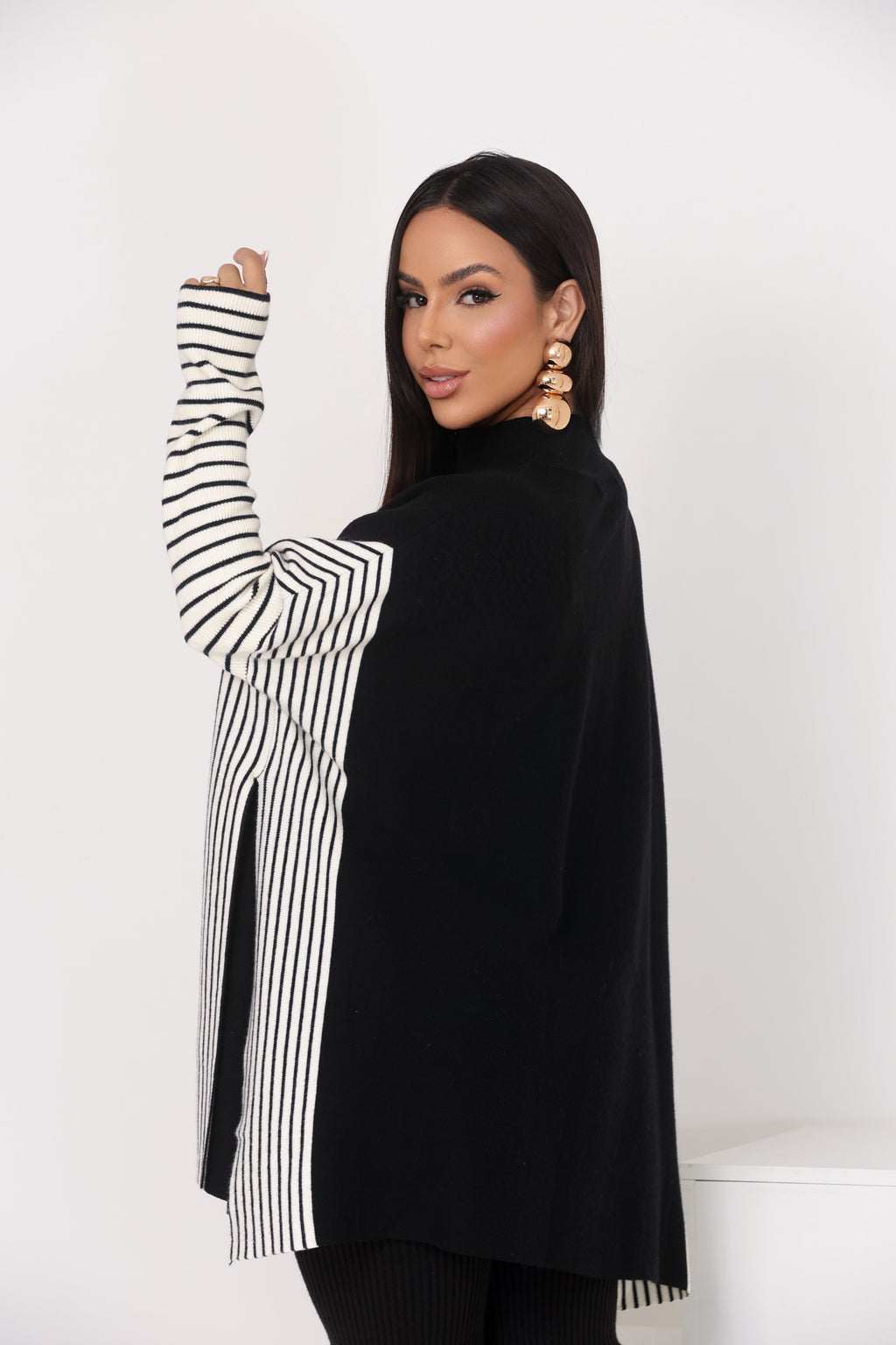 Blusa Oversize Tricô Modal