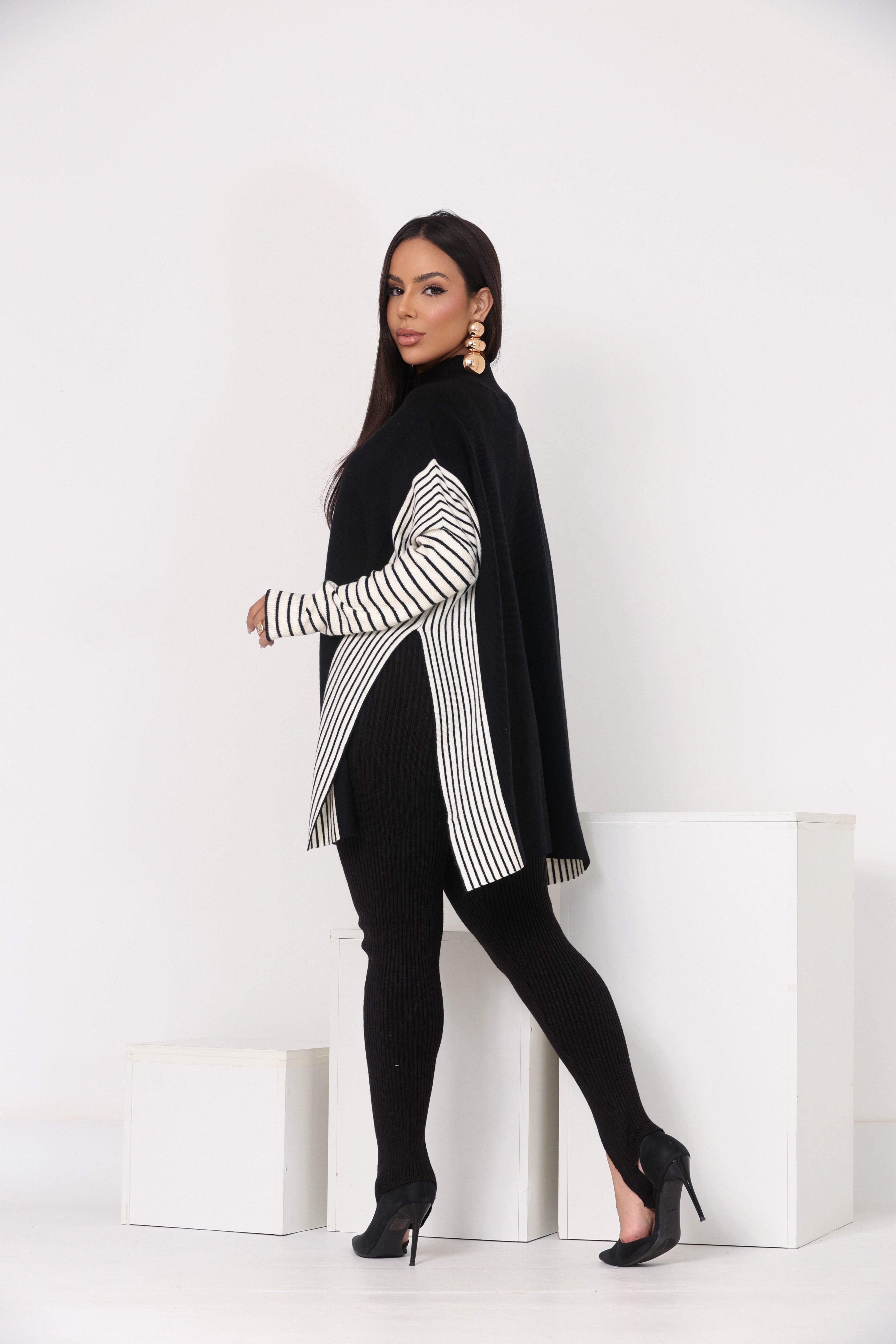 Blusa Oversize Tricô Modal