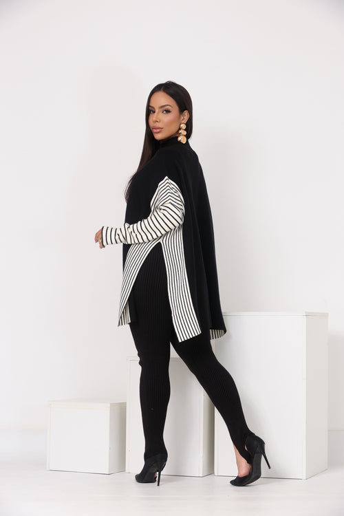 Blusa Oversize Tricô Modal