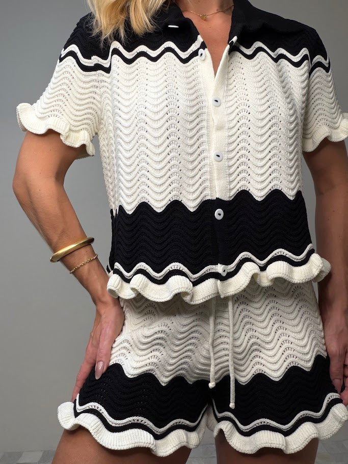 Conjunto Trico Texturizado