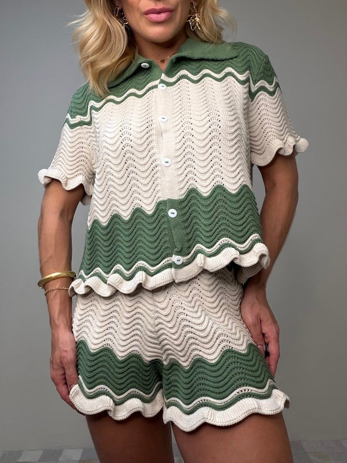 Conjunto Trico Texturizado