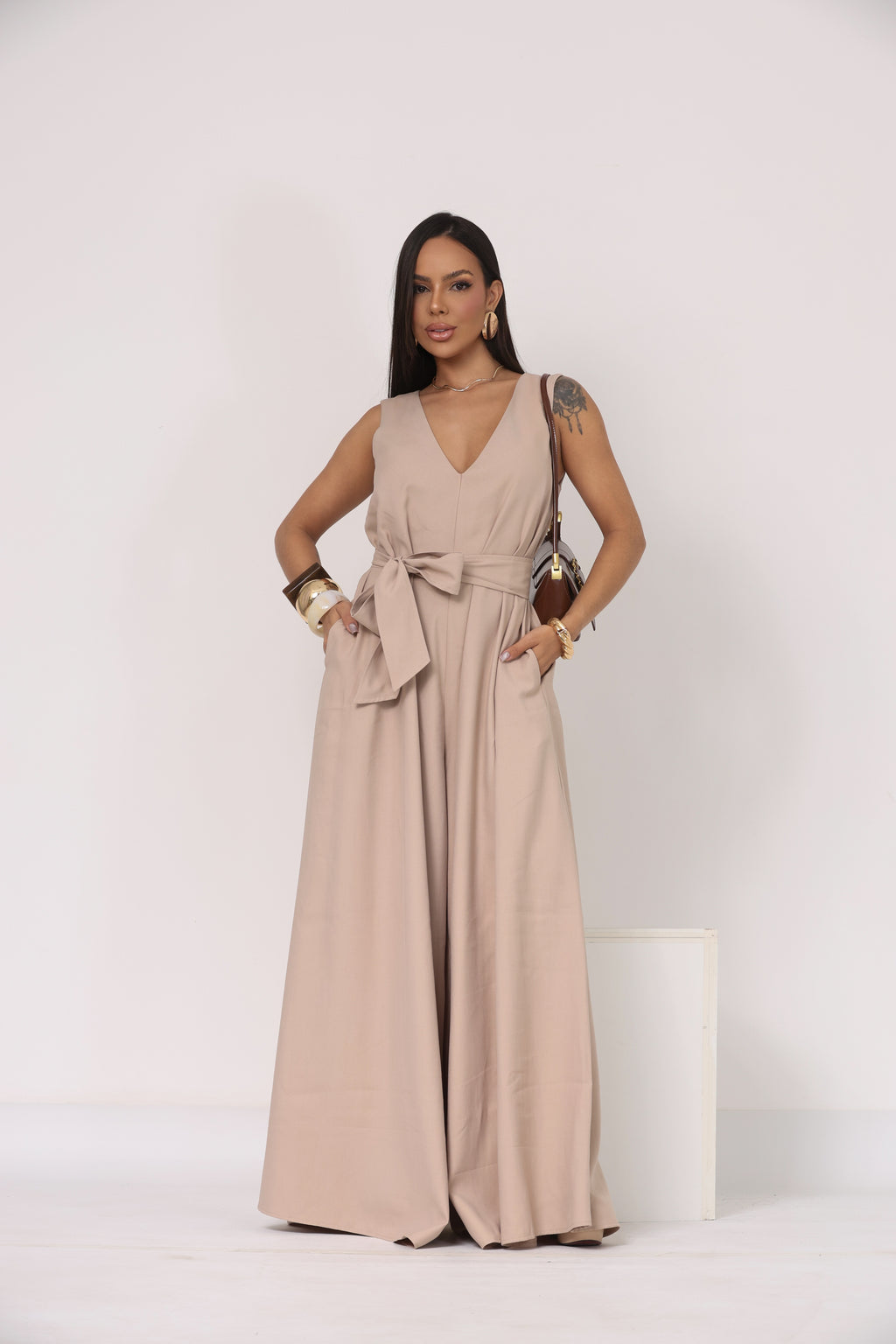 Macacão Pantalona Fendi