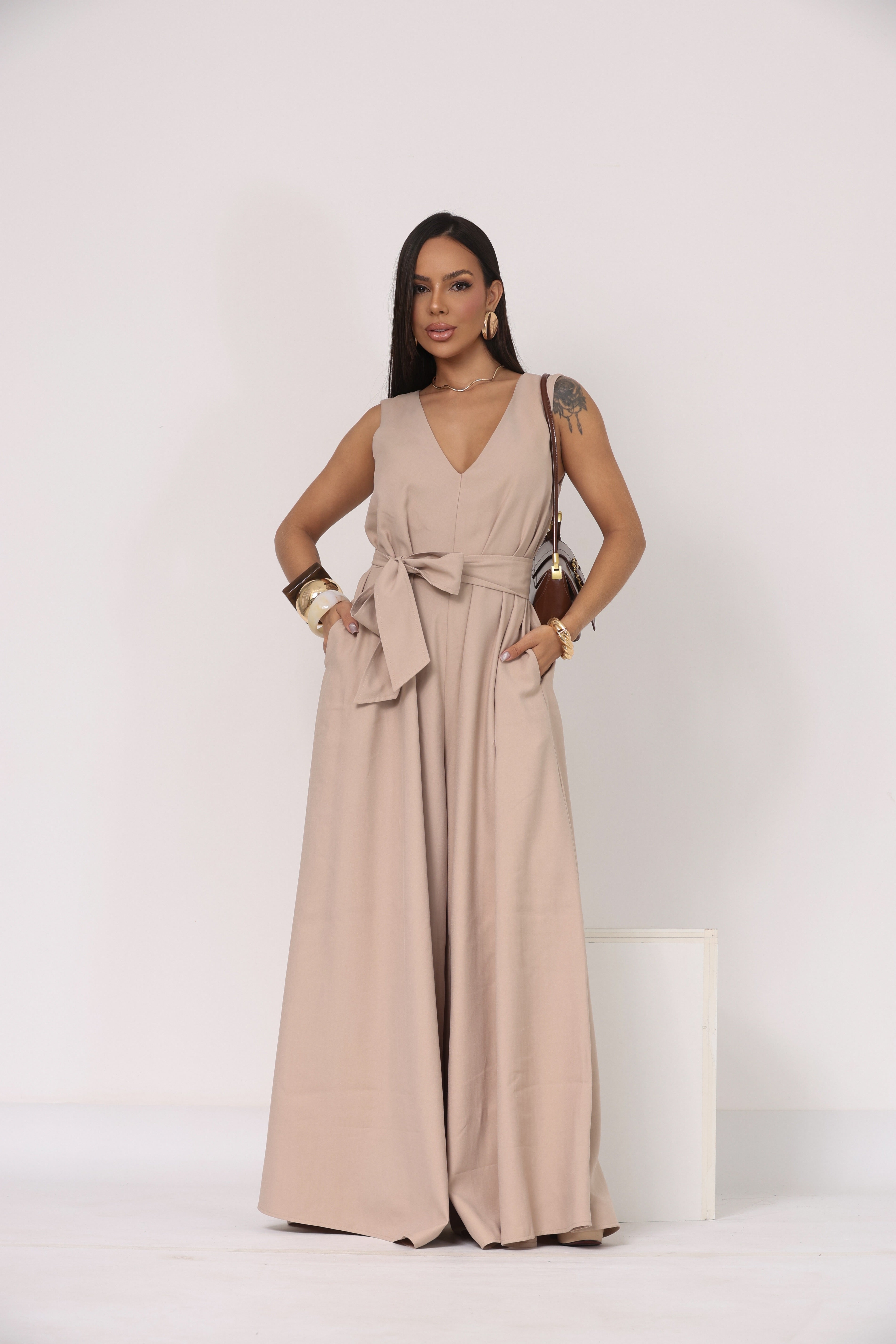 Macacão Pantalona Fendi
