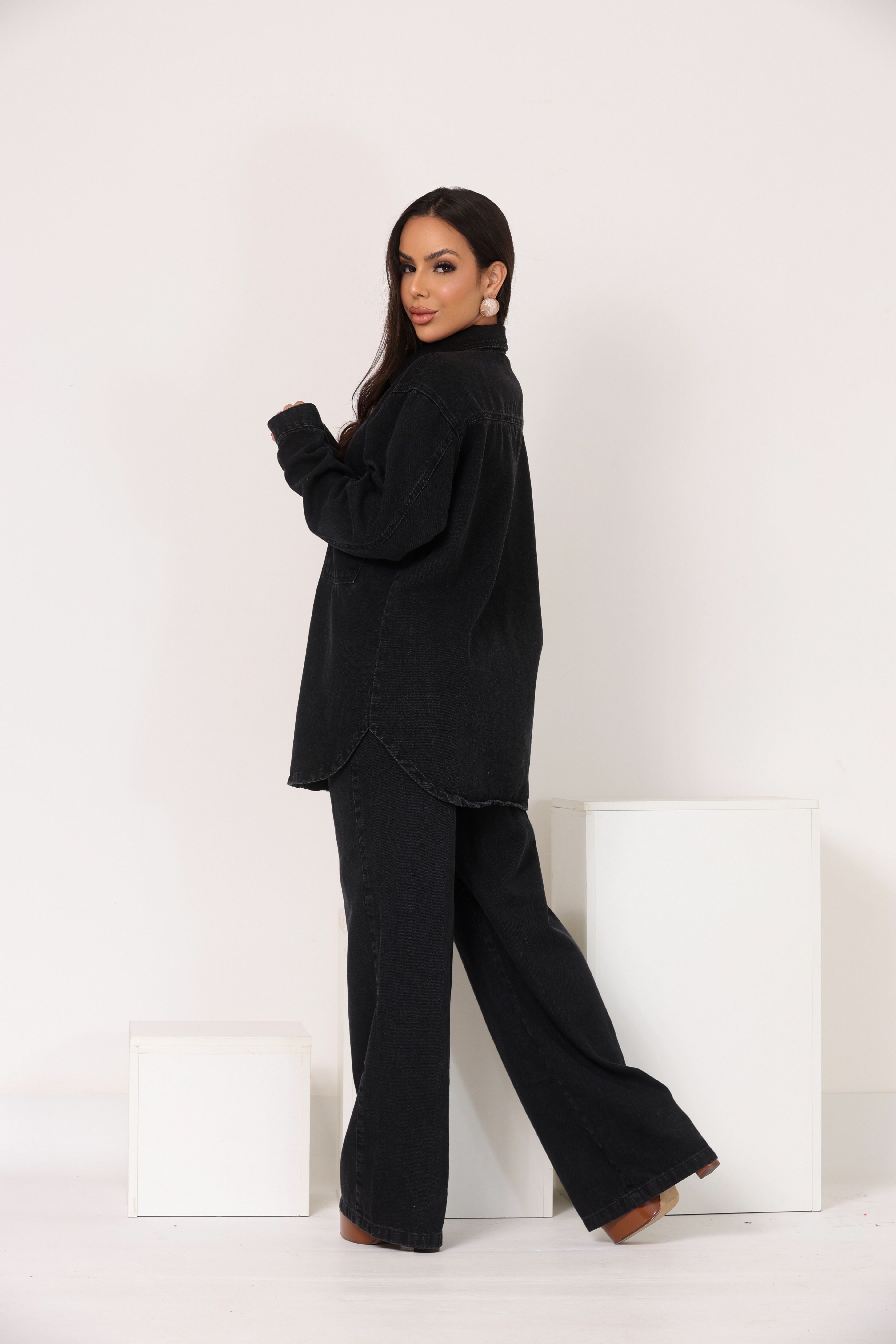 Conjunto Jeans Black