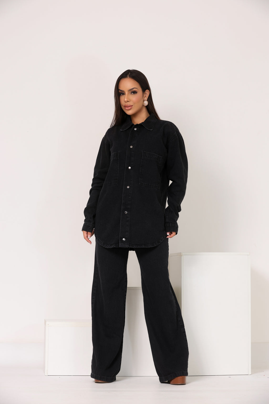 Conjunto Jeans Black