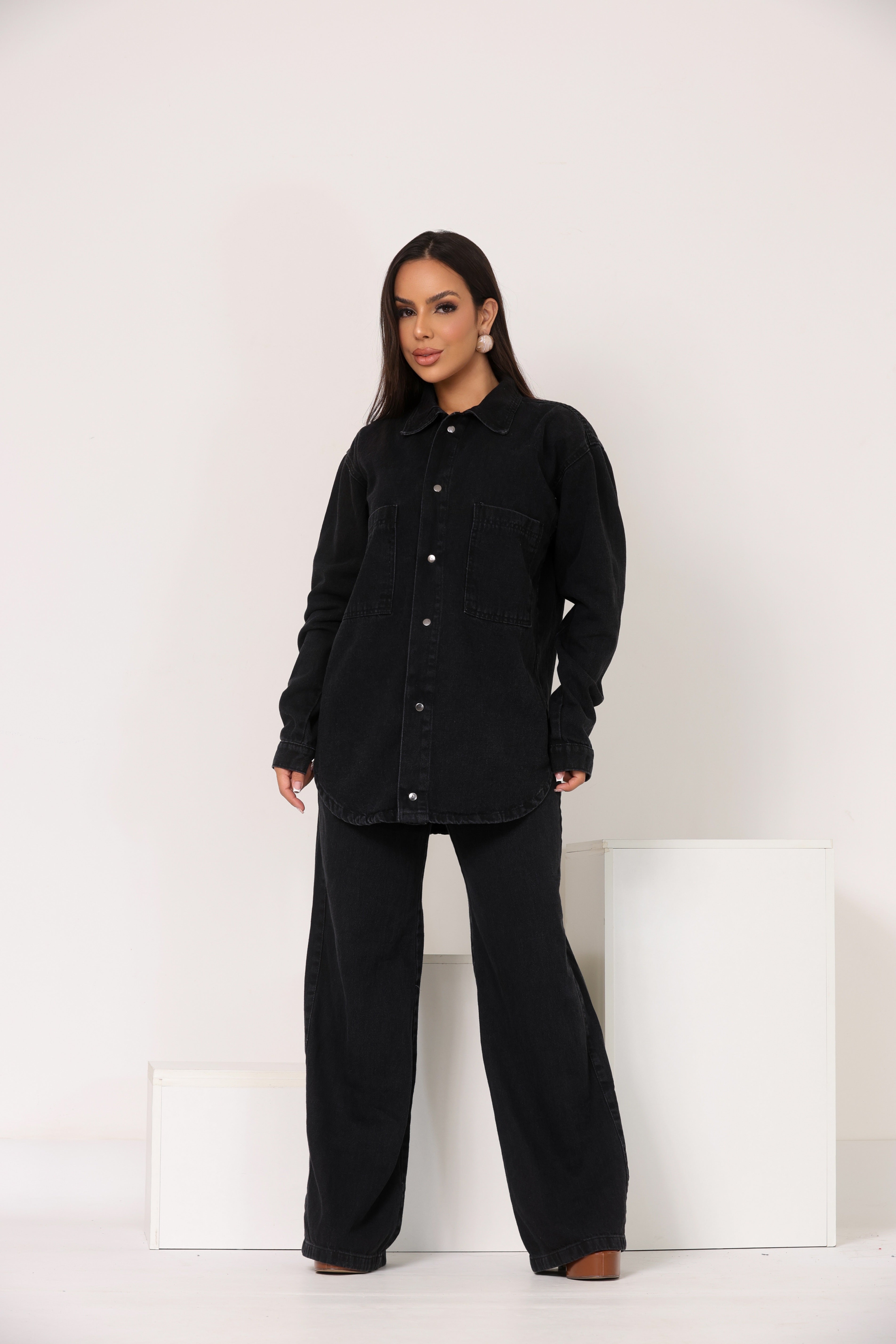 Conjunto Jeans Black
