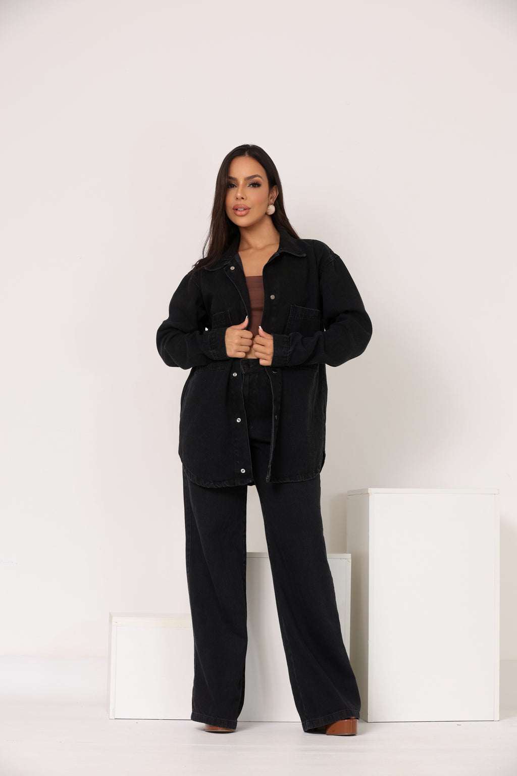 Conjunto Jeans Black